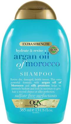 ogx Renewing Argan Oil of Morocco Hair Shampoo,Paraben-Free & Sulfate-Free