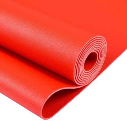 बौज़ार Lama Upholstery Rexine Fabric Sheet PU Faux Leather for Sofa Chair Bed Couch Recliner Car Seat Bike Seat Cover Craft Sheets Width 140 cms Red सोफा फैब्रिक