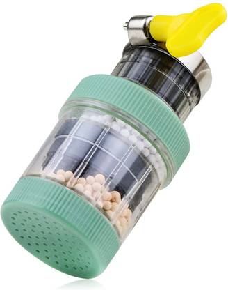 Futurekart 6 Layer Water Tap Filter, Tap Water Filter for Drinking, Kitchen Filter for Taps Suitable for Home, Kitchen, Bathroom (Green) Tap Mount Water Filter