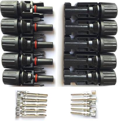 Kenbrook Solar MC4 Connector for Solar Panels Set of 5 Pairs MC4 Connector Wire Connector