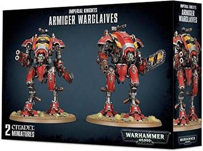 Yunona Warhammer 40000 Imperial Knights Armiger Warglaives Miniature