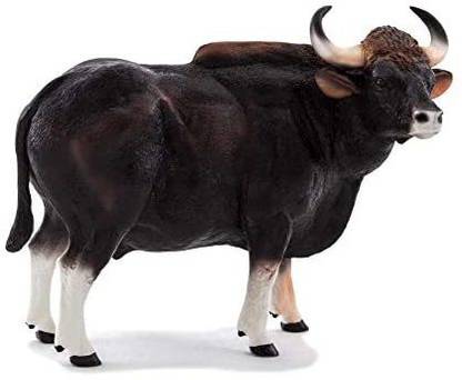Yunona MOJO Gaur Bull Toy Figure