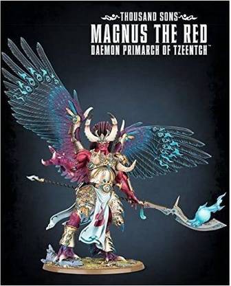 Yunona Warhammer 40K Thousand Sons Magnus The Red Daemon Primarch of Tzeentch