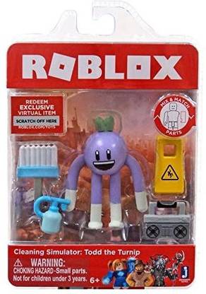 Yunona Cleaning Simulator: Todd the Turnip Single Figure Core Pack with Exclusive Virtu