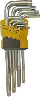 NSK TOOLS Xtra long torx allen key set 9pc star torx allen key set Allen Key Set Allen Key Set
