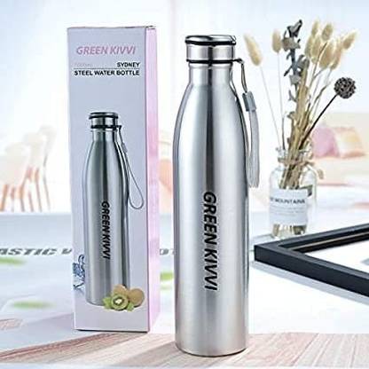 Manav Creation Green Kivvi 1000ml steel water bottle 1000 ml Bottle