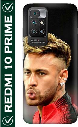 FULLYIDEA Back Cover for REDMI 10 Prime, Neymar Jr, Neymar 11, Paris Saint Germain, Football, Soccer, Sports