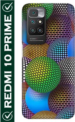 FULLYIDEA Back Cover for REDMI 10 Prime, 3d Pattern Wallpaper