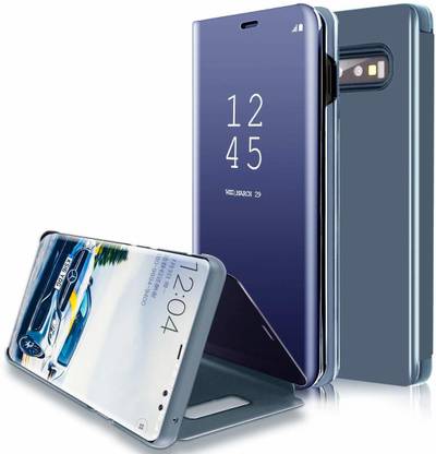Rasmika Front & Back Case for Oppo Reno 2 Stand Mirror Flip Cover