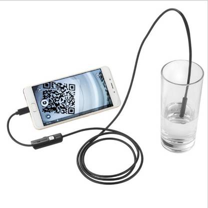 INAKL USB Type C Cable 2 A 5.5 m 5.5mm Endoscope Camera Flexible IP67 Waterproof Borescope Camera
