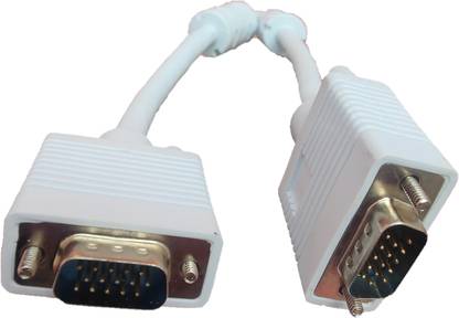 ANJO  TV-out Cable Full Copper VGA Cable 3 Meter, 15 Pin Male to Male, Support HD Video/PC/Laptop