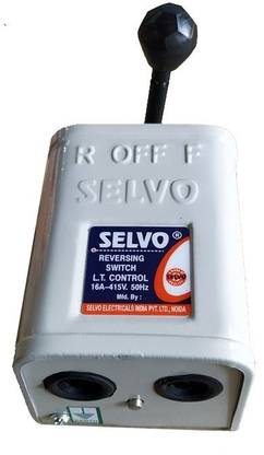Selvo 16A 3 Phase LT Reverse Forward Switch 16 A Two Way Electrical Switch