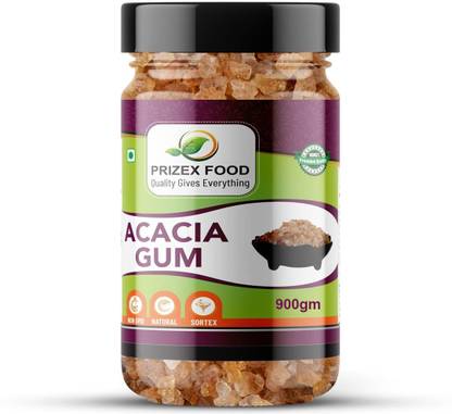 Prizex Acacia Edible Gum, Acacia Gum,Mint Flavoured Gond Edible Gum (900 GM) Dried Gum