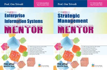 EIS-SM Mentors Question Bank With Amendments, MCQs And Cases For CA Intermediate May/Nov 2022 By Prof. Om Trivedi