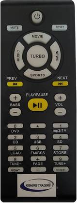 Kishore Traders COMPATIBLE REMOTE CONTROL FOR PHILIPS HOME THEATER MULTIMEDIA SPEAKER SYSTEM PHILIPS HOME THEATER DSP 2800 Remote Controller