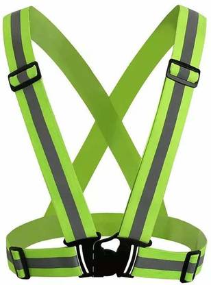 DEPISHA Reflective Vest with Reflector Bands Runing Gear for Night Walking Biking Safety Safety Jacket