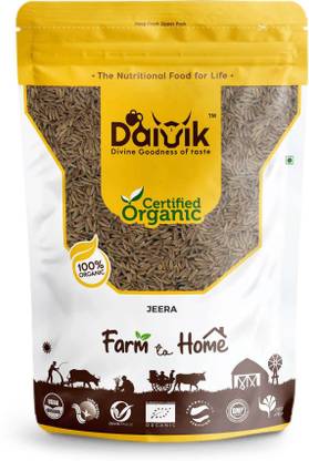 DAIVIK ORGANIC Jeera | Cumin | Seeragam, 250 g