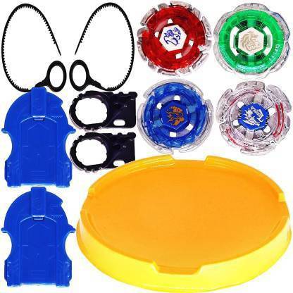 orazig Bey-Blades Battle Game Set 5D Fusion Model Set with Ripcord Launcher