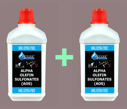 DETLYF ALPHA OLEFIN SULPHONATE (AOS) PACK OF TWO ( 500ML + 500ML) Stain Remover