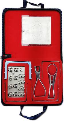 Waldent Rubber Dam Kit of 21 (K16/2) Utility Forceps