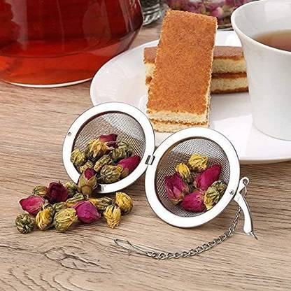 Primetan Green Tea Ball Infuser Loose Leaf&Tea Bags Coffee Strainer Diffuser Ball, Meduim Tea Strainer