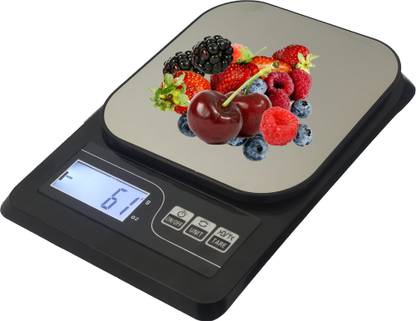 Kelo Food Weighing Machine- 10 kg Kitchen Weighing Scale, Food Scale, Digital Scale Beautiful LCD Screen, 2 Measurement Units, Gram Scale Used for Weight Loss, Baking, Cooking /8/Kkag Weighing Scale