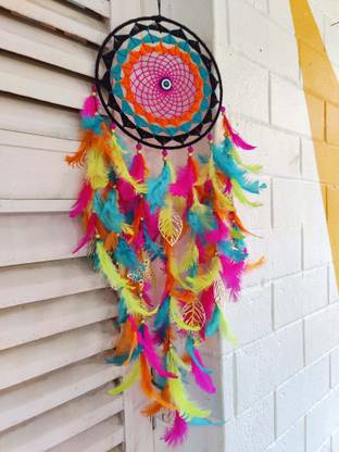 The Bohemian Store Steel, Feather Dream Catcher