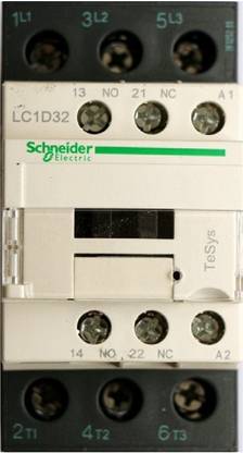 Schneider Electric LC1D32B7 AC Contactor 3P 32A 24V coil Wire Connector