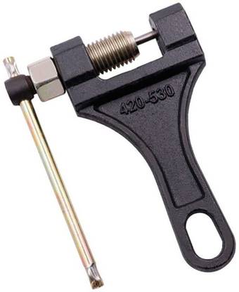 TRESCHIK Chain Breaker Link Motorcycle Chain Breaker Link Removal Splitter Motor Chain Cutter Riveting Tool Single Sided T Type Wrench