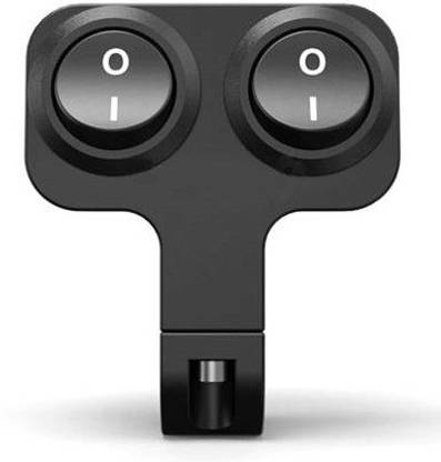 Pa universal Waterproof Motorcycle light switch with Two button Handle Bar Donut For Universal For Bike Universal For Bike