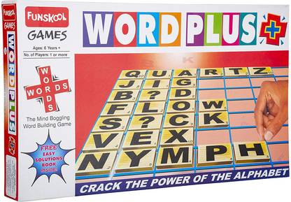FUNSKOOL Word Plus, Educational Word Building Game Educational Board Games