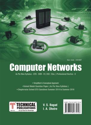 Computer Networks GTU 18 Course(VI - ECE/Prof. Elective - II - 3161007)