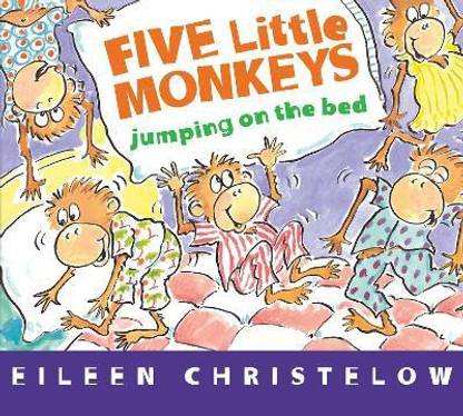Five Little Monkeys Jumping on the Bed Board Book