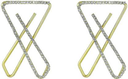 PMW X Pins For Saree Pack Of 2 - SAREE PINS Brooch