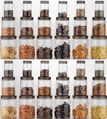 3D METRO SUPER STORE Plastic Grocery Container  - 300 ml, 650 ml, 1200 ml