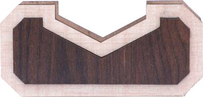 GOPINATH AUTOLINK 1 Compartments Wooden Visitind Card Holder