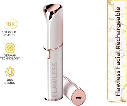Finishing Touch Flawless Facial Hair Remover - Rechargeable Cordless Epilator