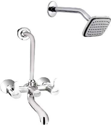 Prestige Eva Wall Mixer With Shower Head Dolphin Faucet Set