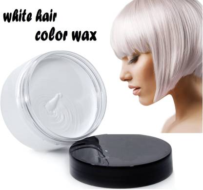 EVERERIN Temporary white hair color wax for men and women , white