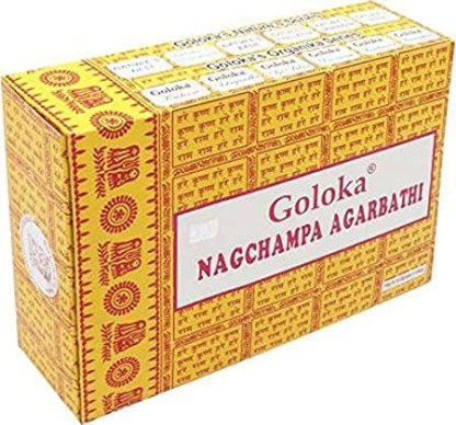 Original Goloka Natures Parijatha Incense Box of 12 Packs 