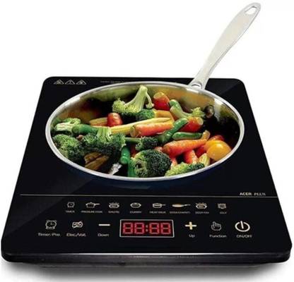 COOLLIFE 1500 W Induction Cooktop Push Button