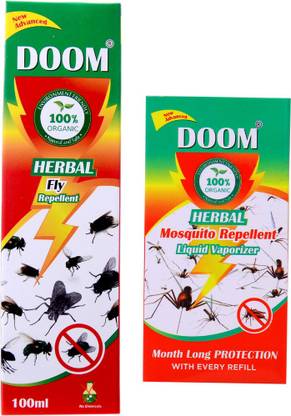 Doom Natural Fly Spray and Mosquito Repellent Refill