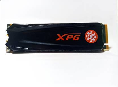 ADATA gammix s5 512 GB Laptop, Desktop Black M.2 Internal Solid State Drive (SSD) (Xpg Gammix S5 M.2 2280 PCIe Gen3x4 SSD)