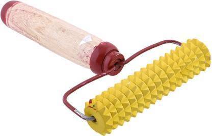 AccuAlleve Acupressure Roll Handle Roll Handle - Wooden Massager (Multicolor) Massager