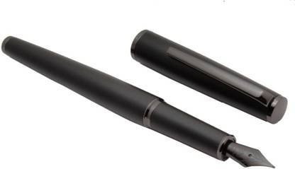Levin jinhao Matte Black Fountain Pen Extra Fine Nib Classic Design with Converter Fountain Pen