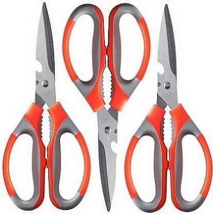 umravatiya 3Pcs Stainless Steel Multi Purpose Scissors