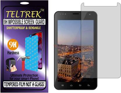 TELTREK Tempered Glass Guard for KARBONN A30 (Flexible Shatterproof)