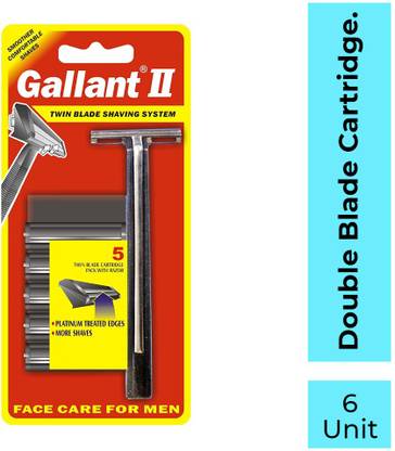 Gallant II Twin Blade Shaving Razor For Men, Men