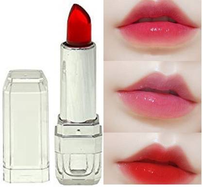 SEUNG New Color Changing Flower Jelly Lipstick Waterproof Transparent Lips