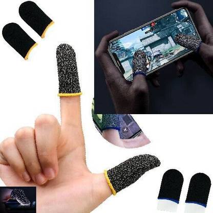 KASO 3 Pair of PUBG Finger sleeves, Sleep-proof Screen Finger Sleeve for Mobile Game Finger Sleeve